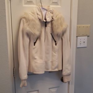 Bandolino faux suede coat